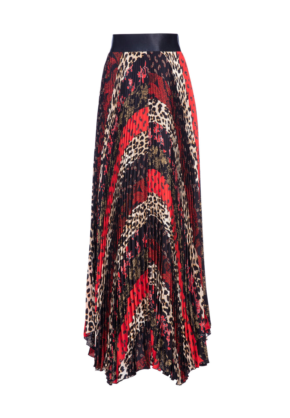 KATZ PLEATED MAXI SKIRT