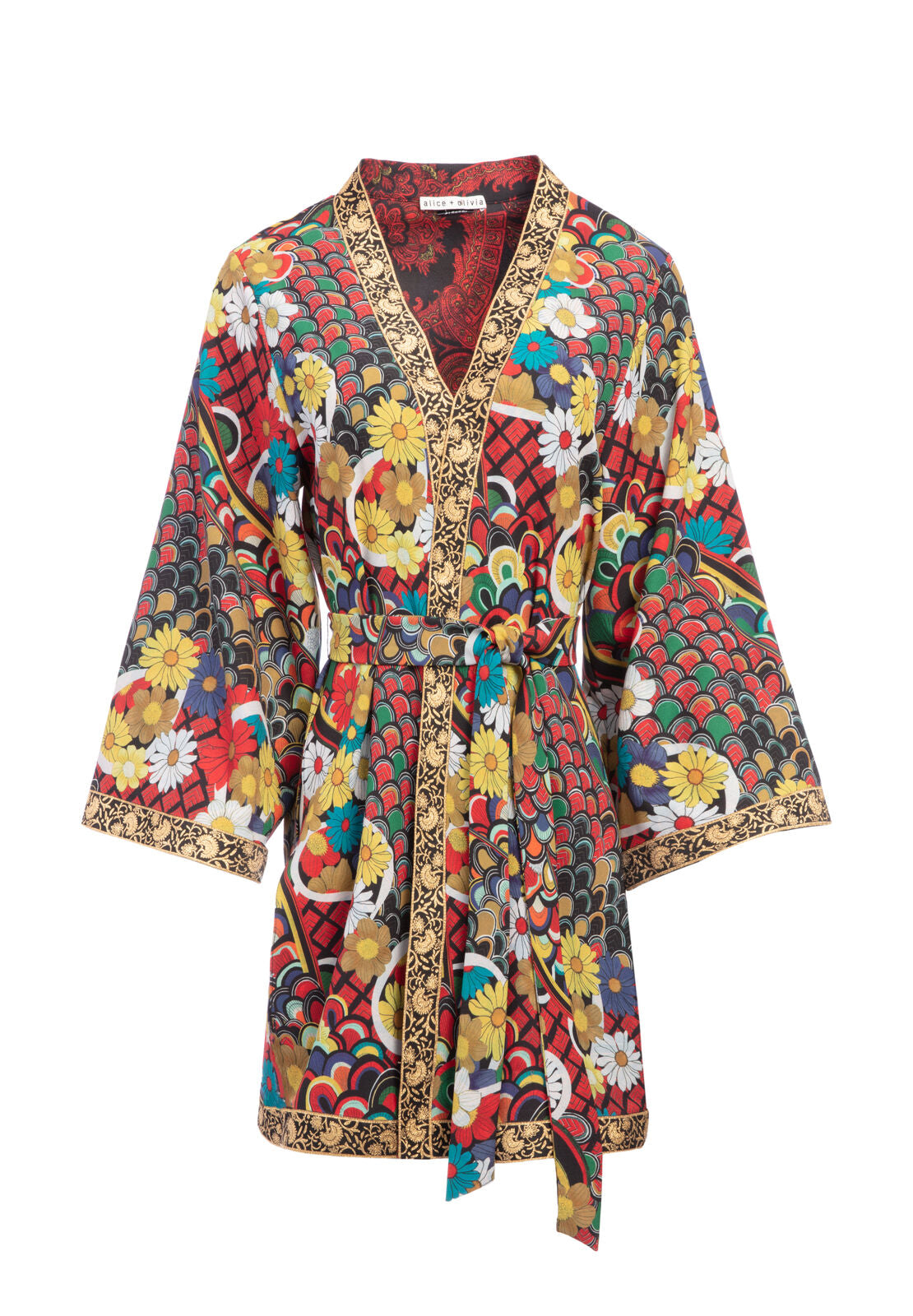 CHEMISE KIMONO RÉVERSIBLE LYNN AVEC CEINTURE