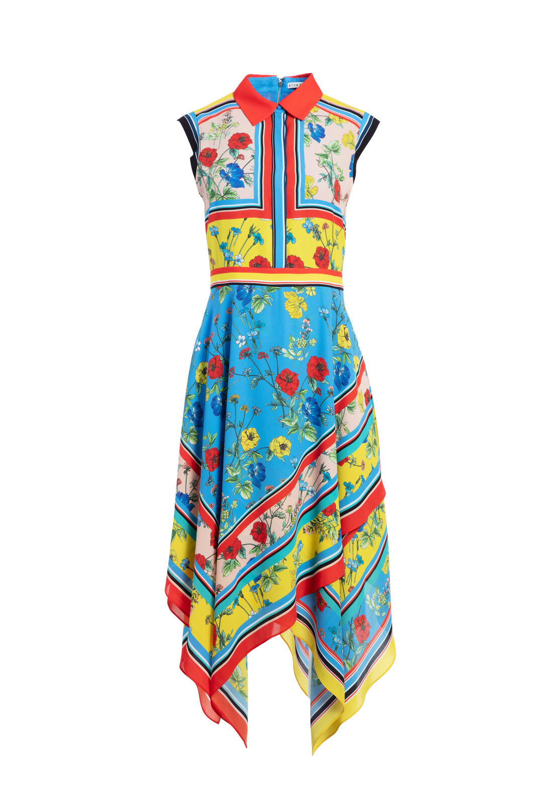 FARRAH COLLARED HNDKRCHF DRS