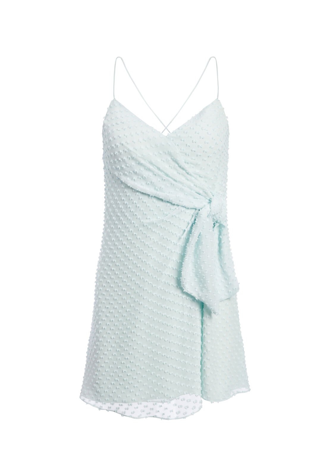ROBE COURTE À NŒUD À NOUER KATIE
