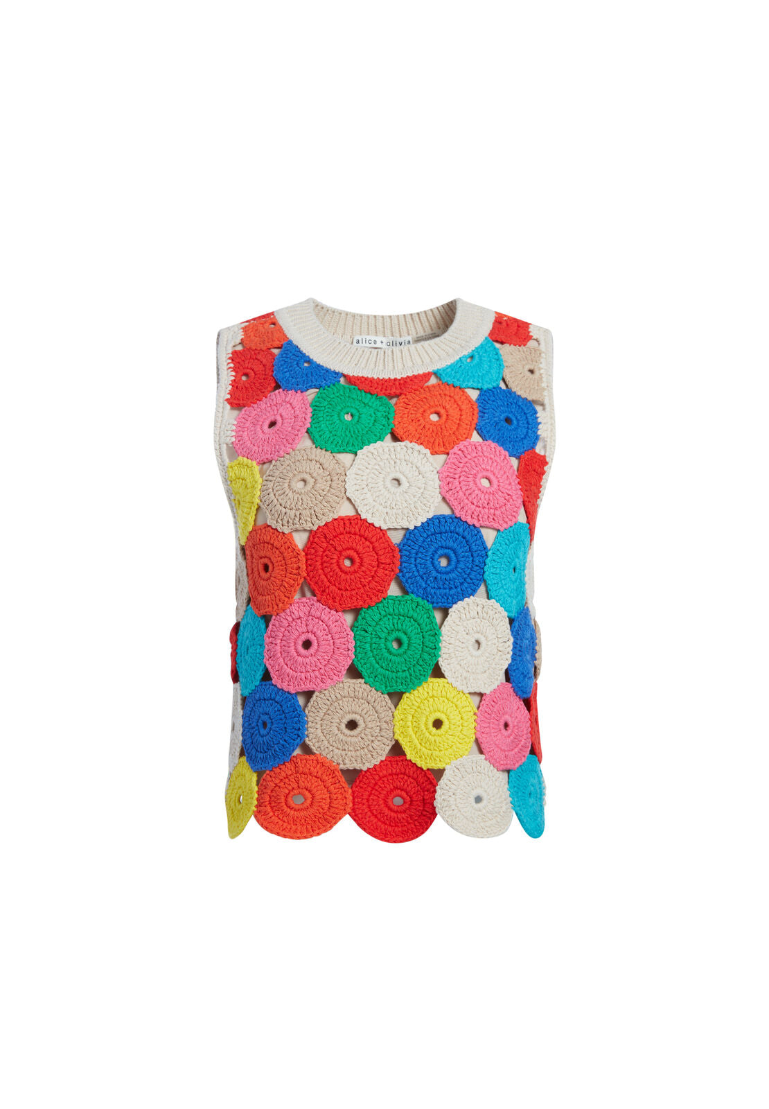 REVA MÉDAILLON COQUE EN CROCHET