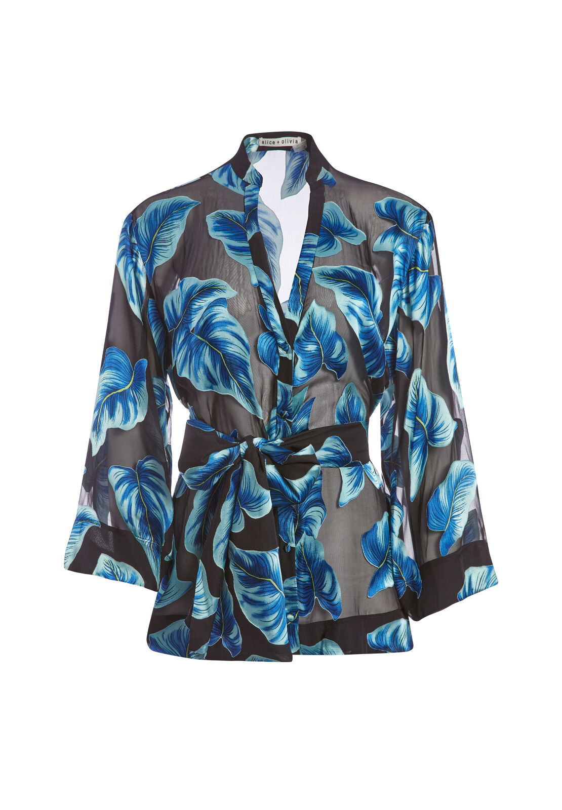 ROSARIO TIE WAIST KIMONO TOP