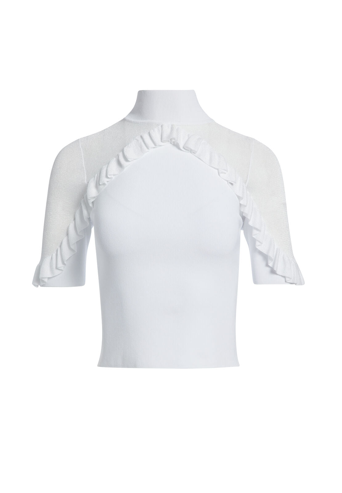 CHIARA RUFFLE PULLOVER