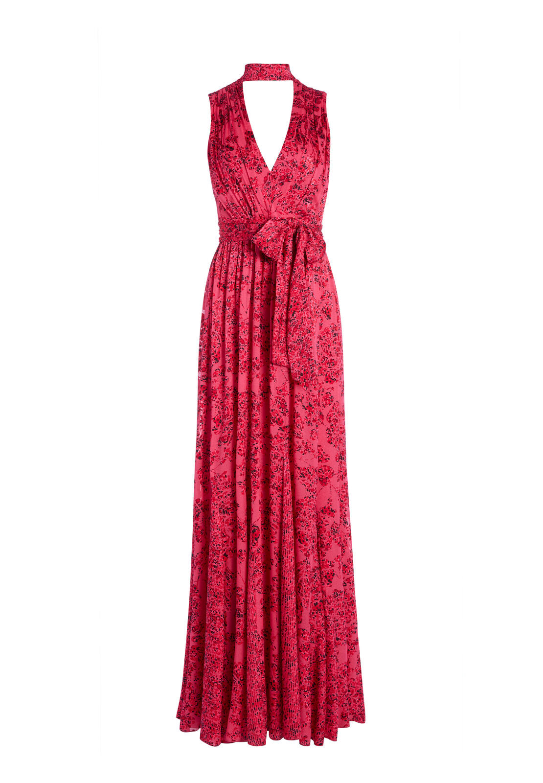 AGGIE COLLARED MAXI DRESS