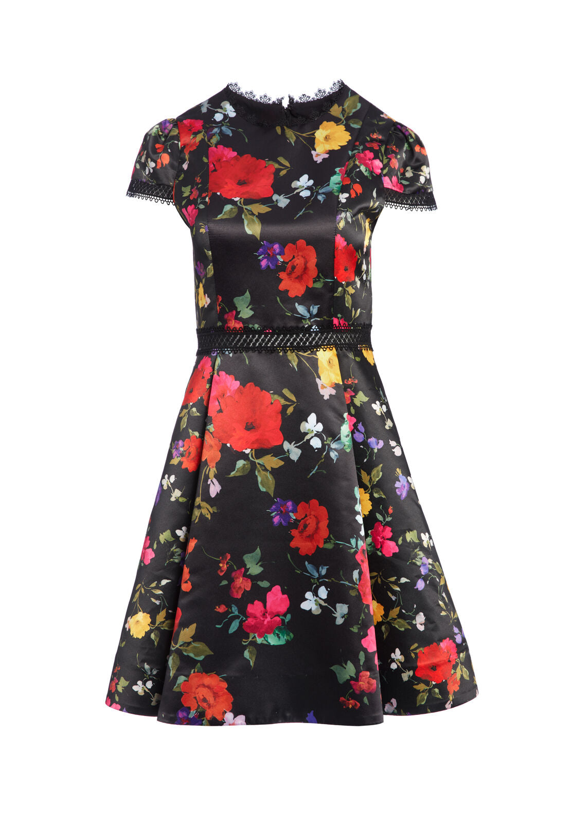 EMMY CAP SLV BOX PLEAT DRESS