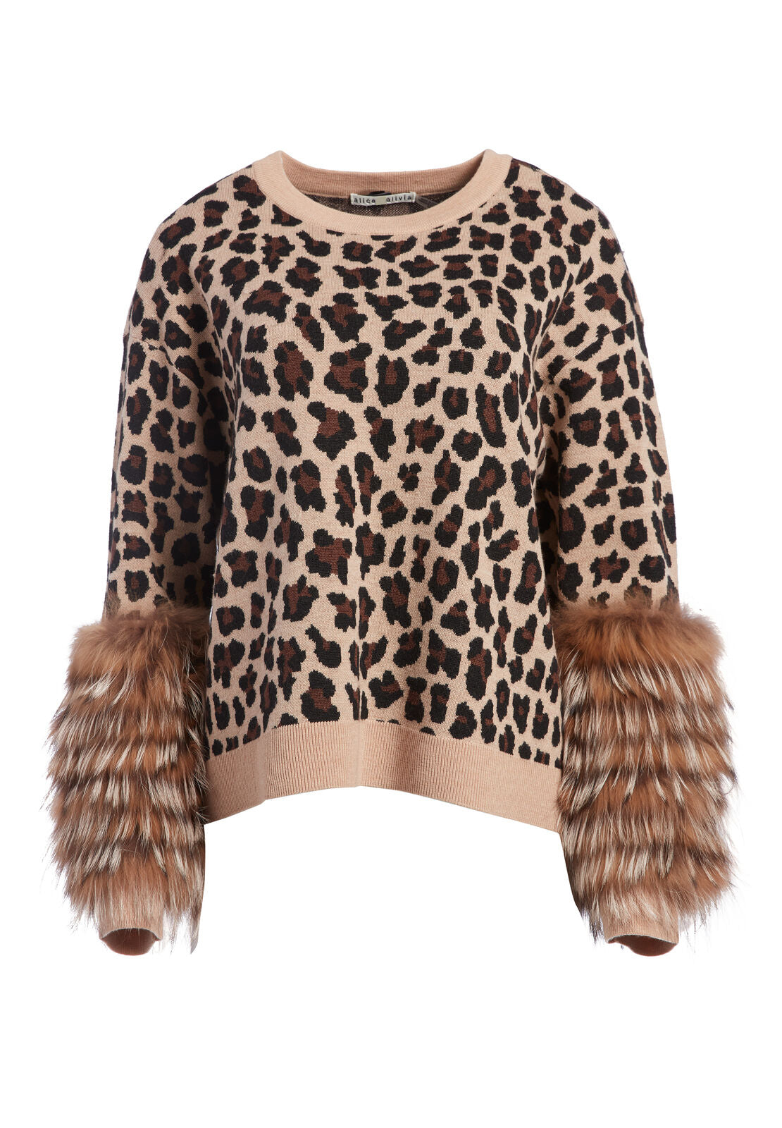 SHIELA LEOPARD PULLOVER