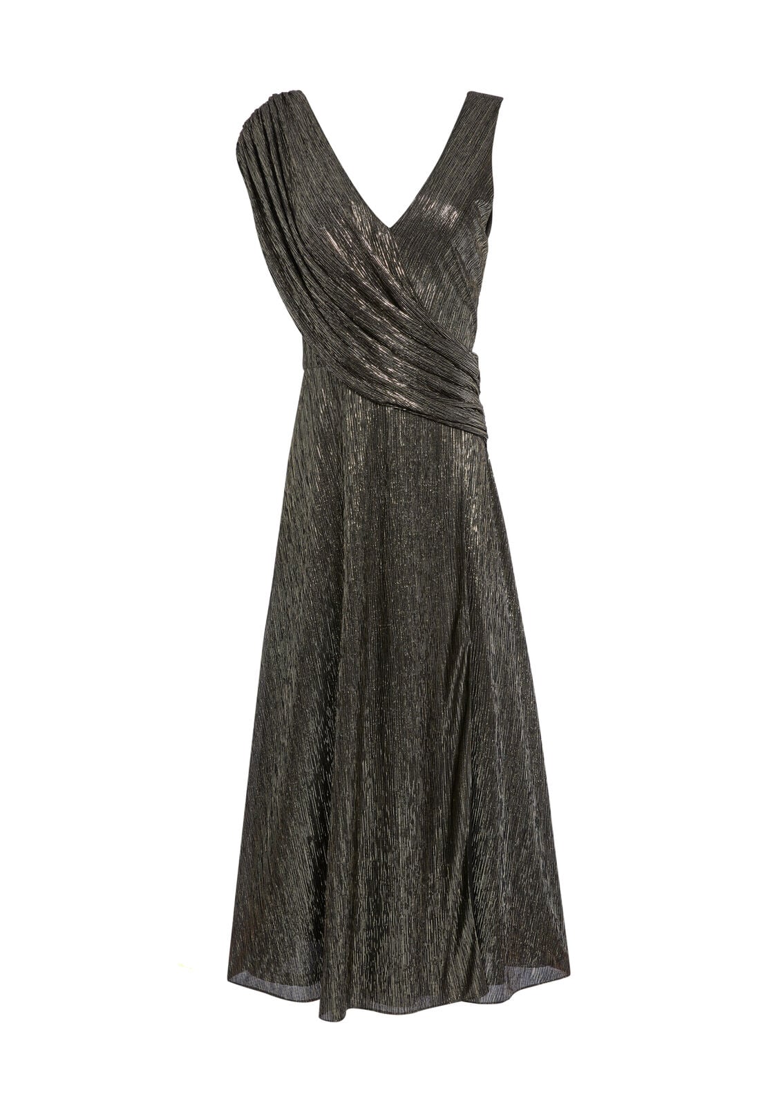 ROXY METALLIC MIDI DRESS