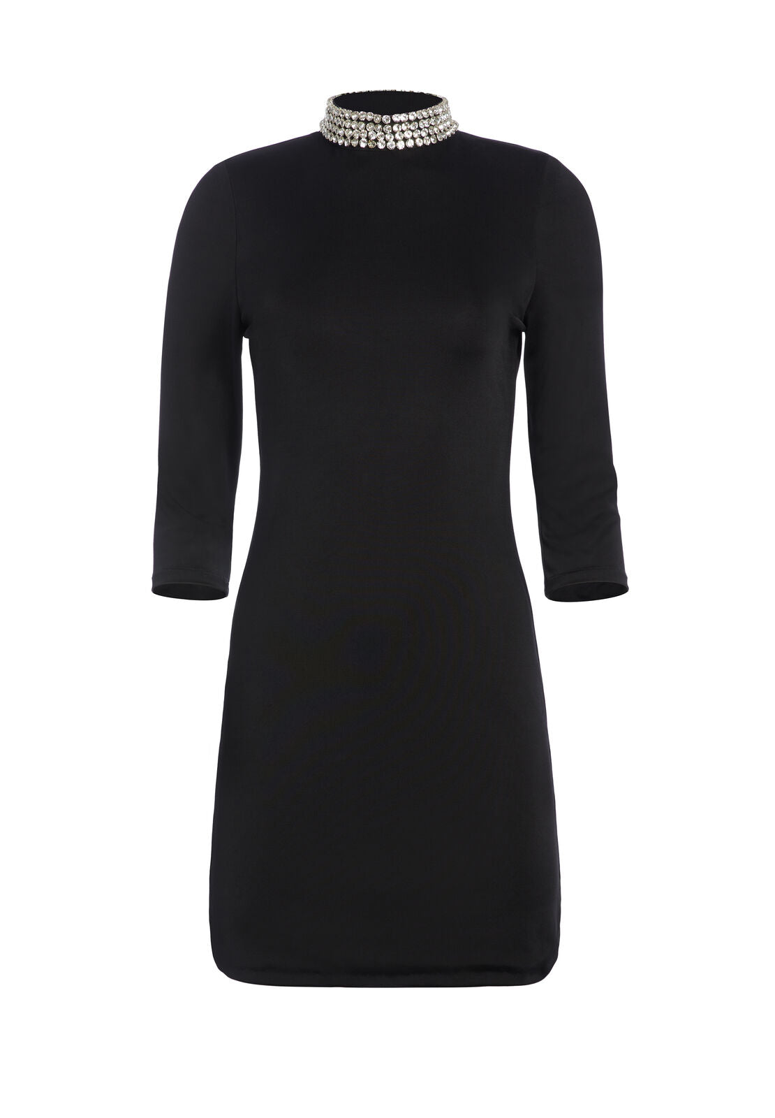 INKA CRYSTAL LOW BACK MINI DRESS