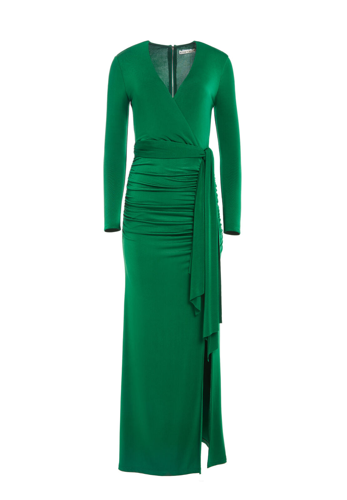 KYRA DEEP V DRAPEY MAXI DRESS