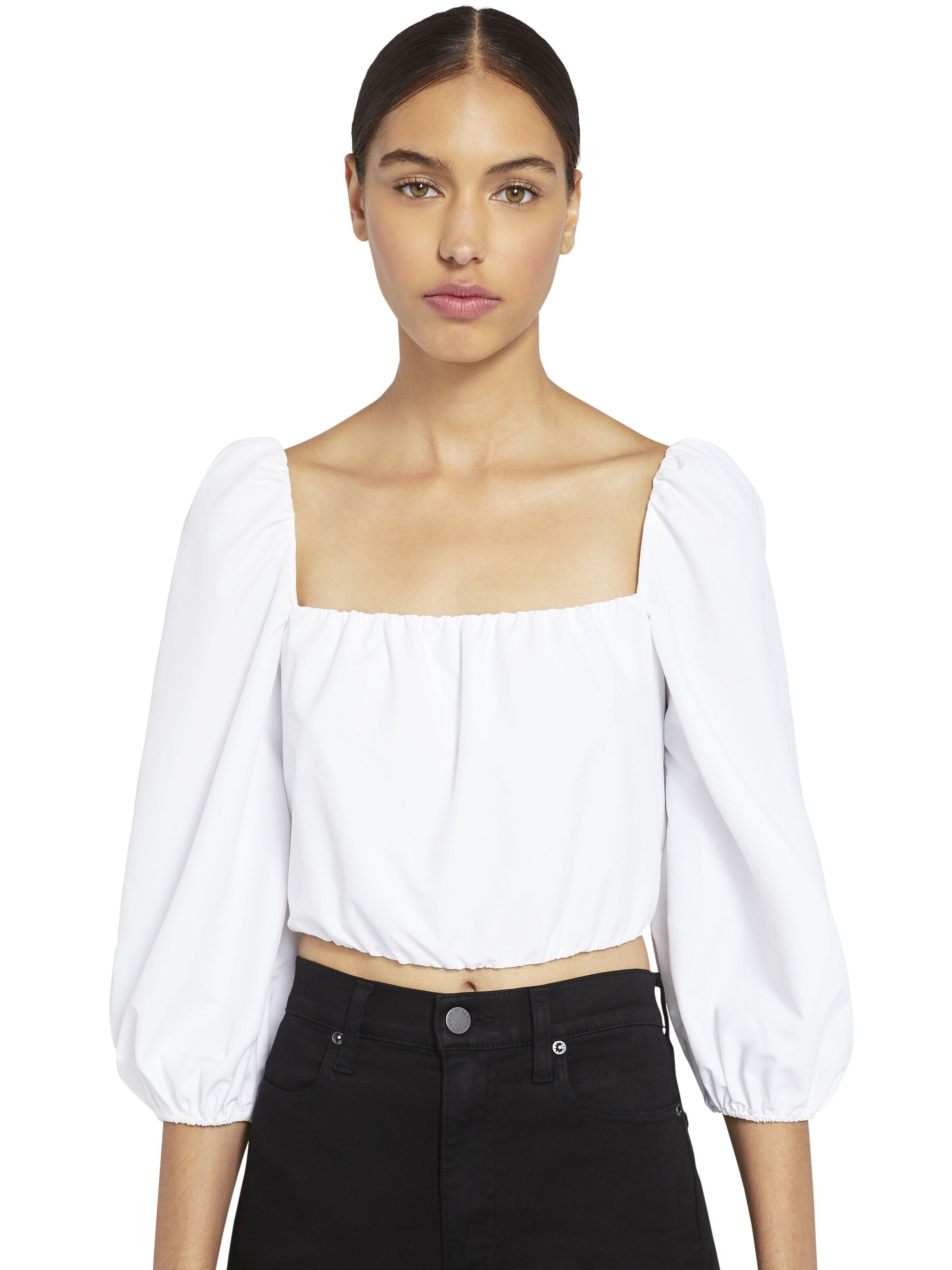 ALTA PEASANT CROP TOP