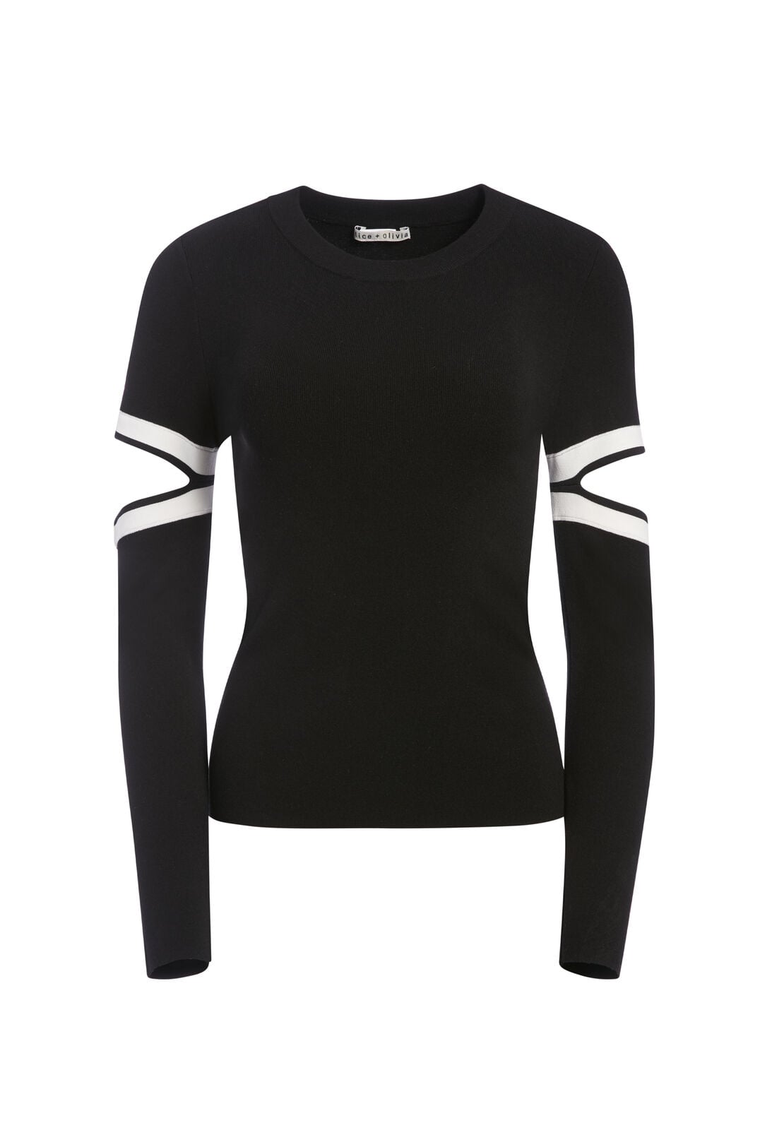 JAZI CUT OUT SLEEVE PULLOVER