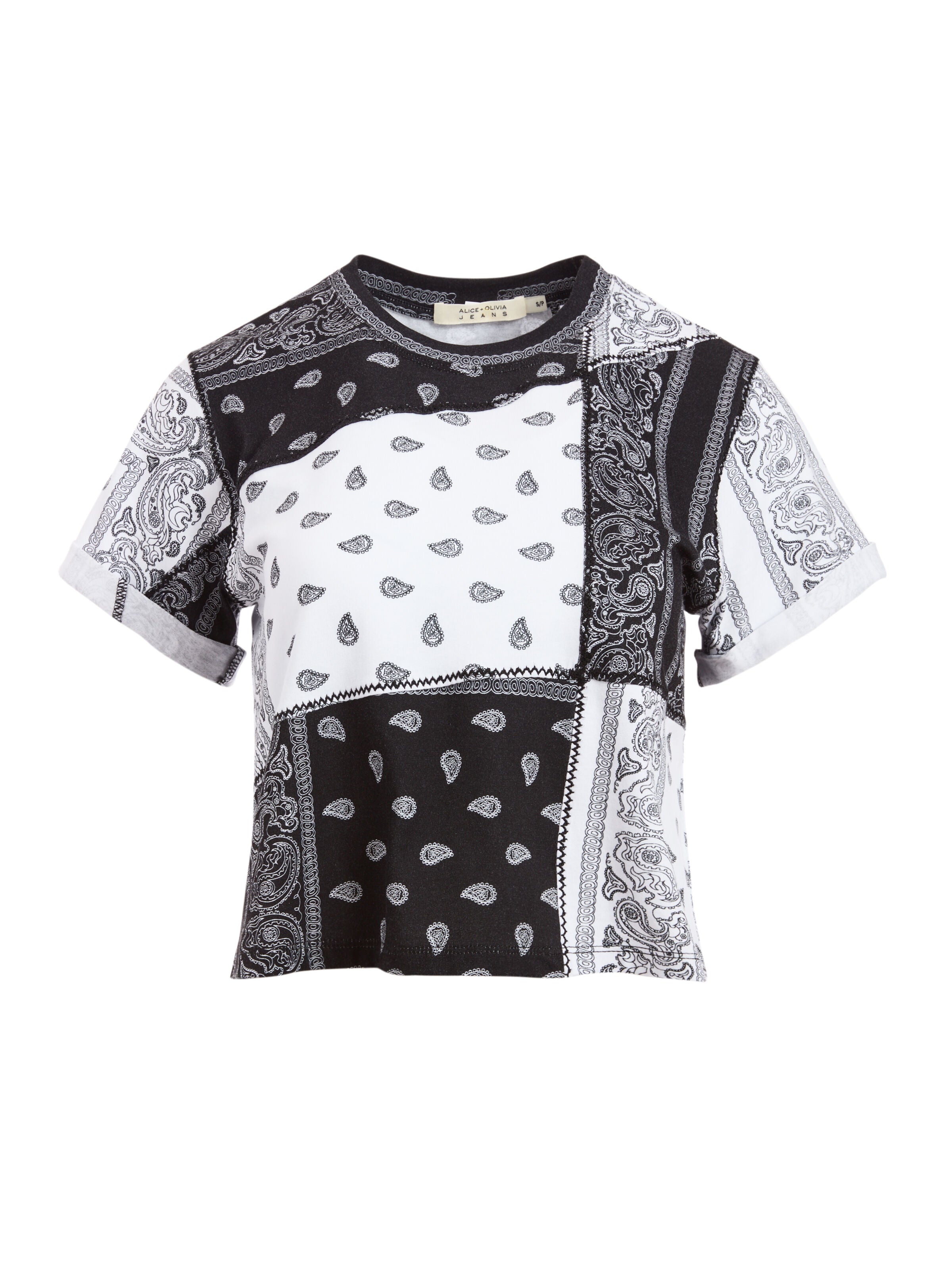 ELINA T-SHIRT CORTA A FASCIA