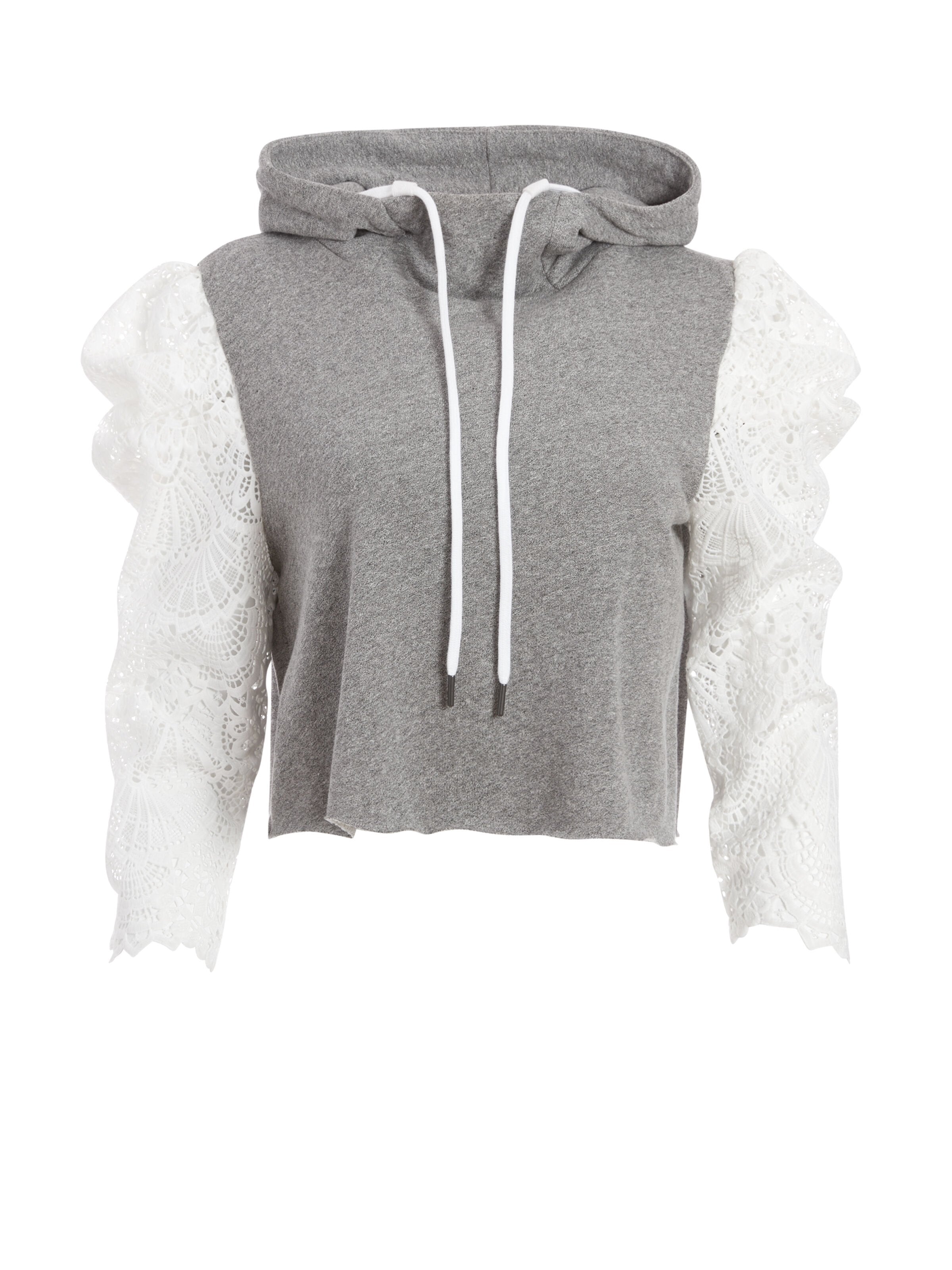 MUFFY PUFF SLEEVE HOODIE