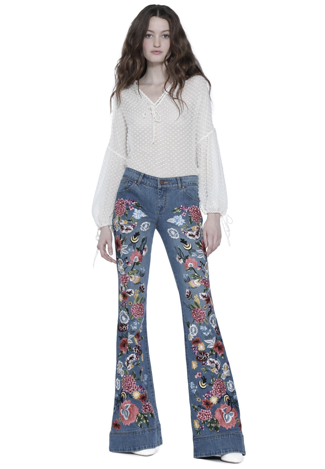 RYLEY JEANS A ZAMPA VITA BASSA