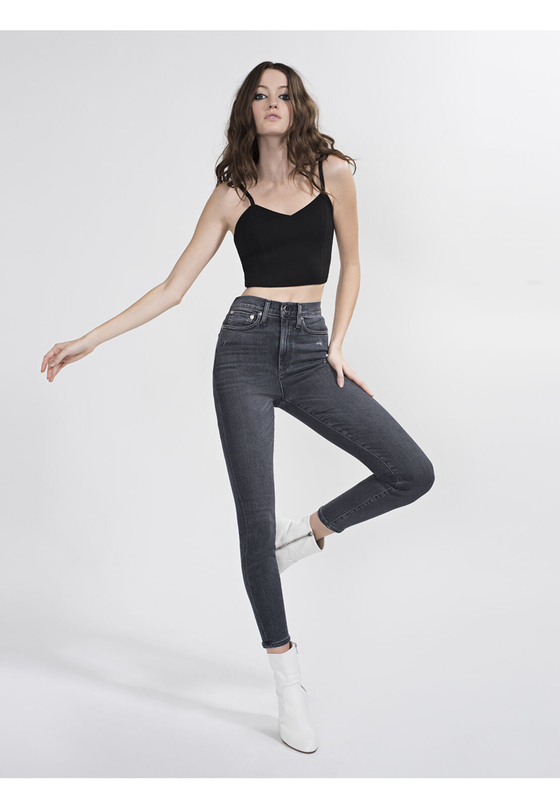 JEAN SKINNY CHEVILLE TAILLE HAUTE GOOD