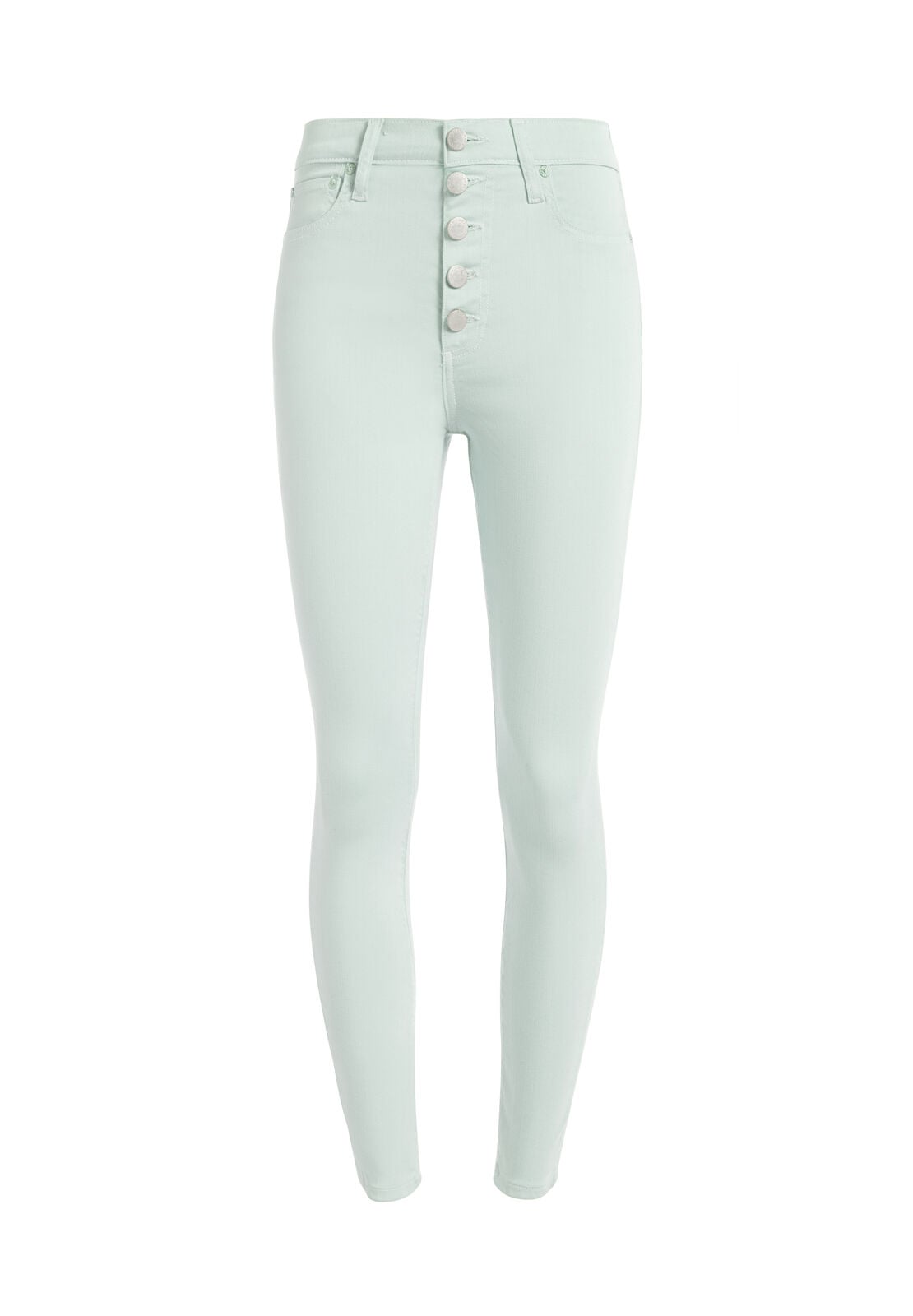 BON JEAN À BOUTONS APPARENTS TAILLE HAUTE