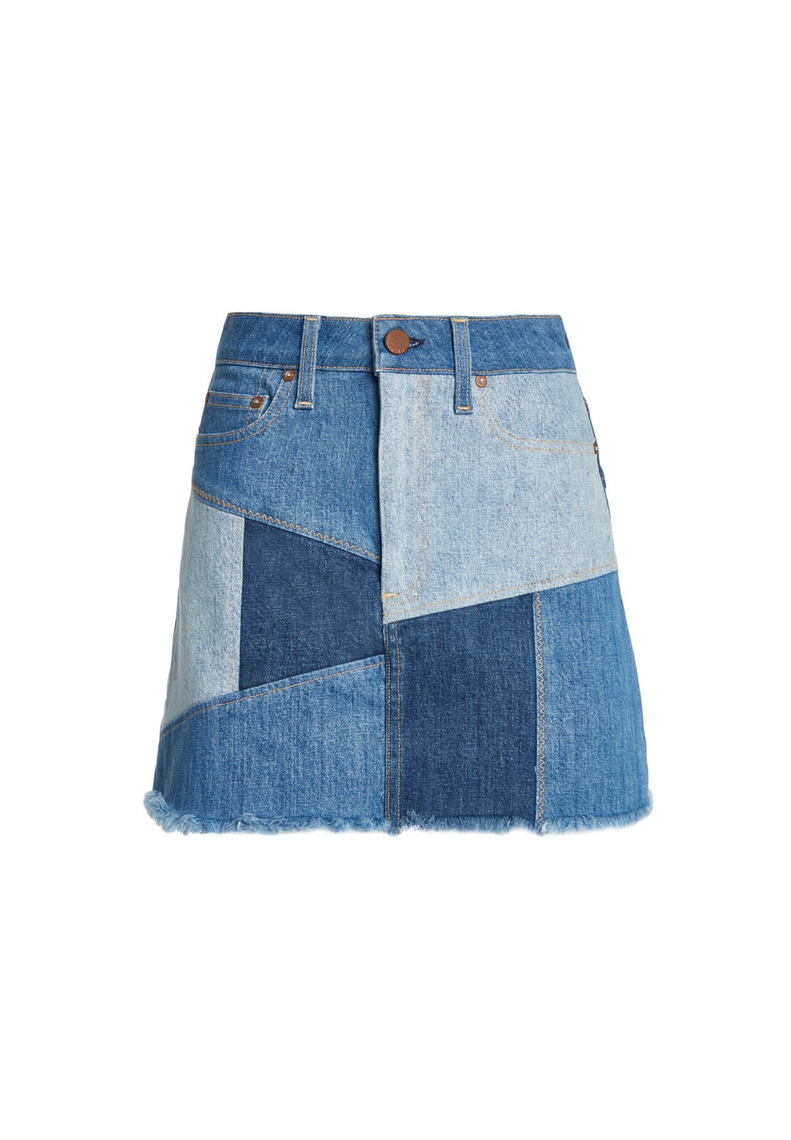 MINI-JUPE EN PATCHWORK