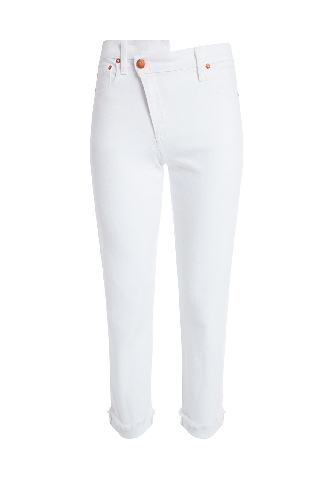JEANS DRITTI ASIMMETRICI MOZZAFIATO