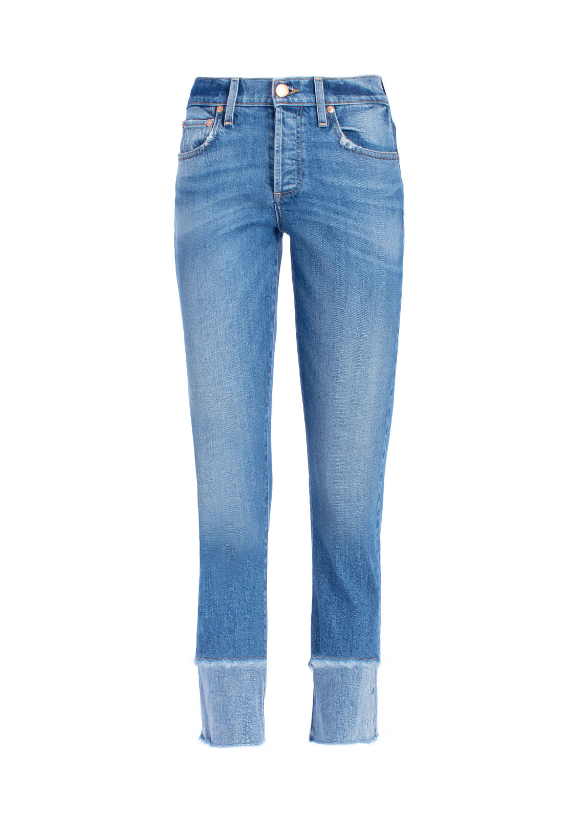 AMAZING HR W DOUBLE DENIM HEM