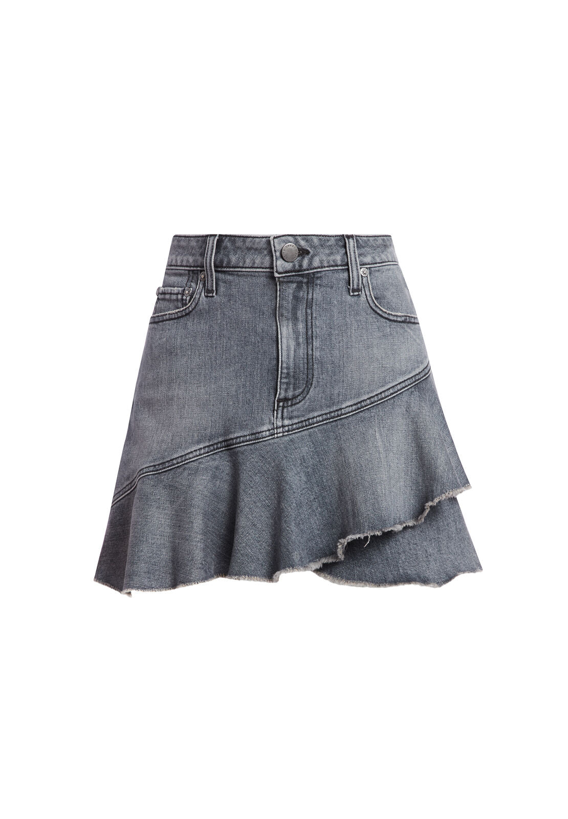 MINI FLOUNCE RUFFLE SKIRT