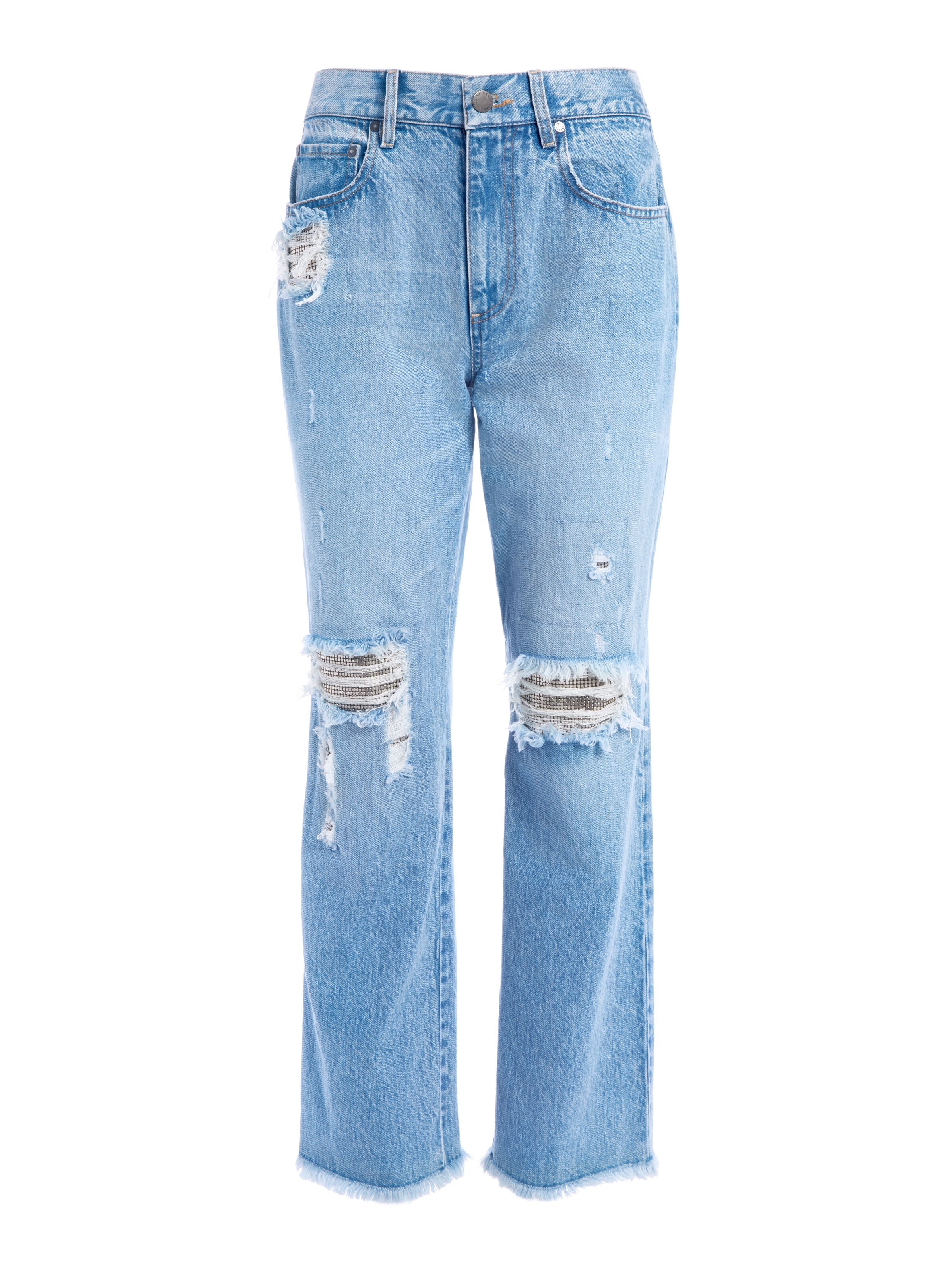 AMAZING CHAINMAIL BOYFRIEND JEAN