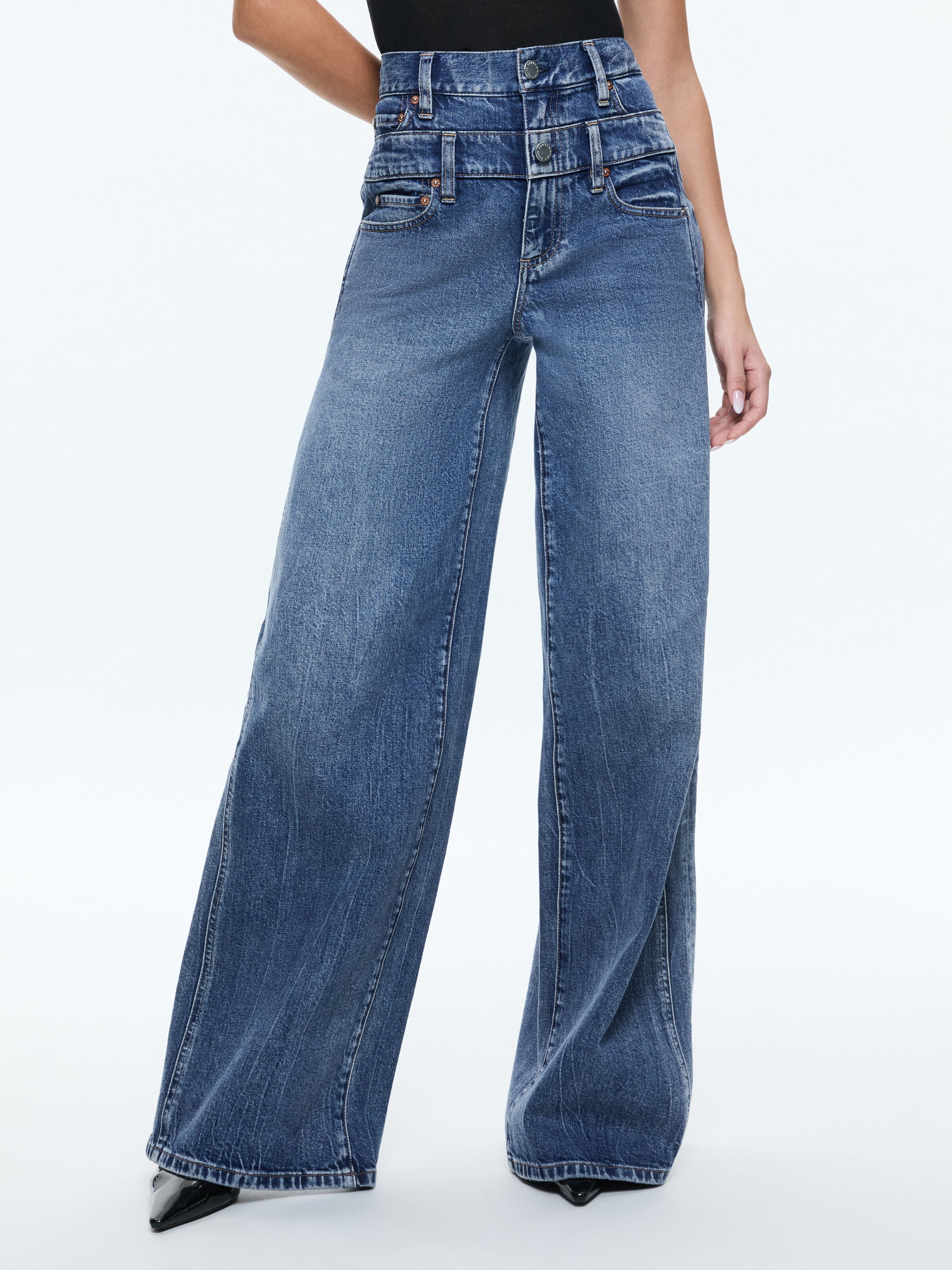 JEAN DOUBLE CEINTURE COOL