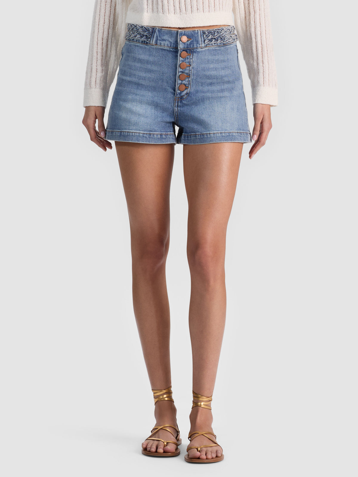 LULA DENIM SHORT - BROOKLYN BLUE
