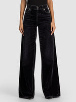 AMAZING BAGGY JEAN - BLACK/INDIGO