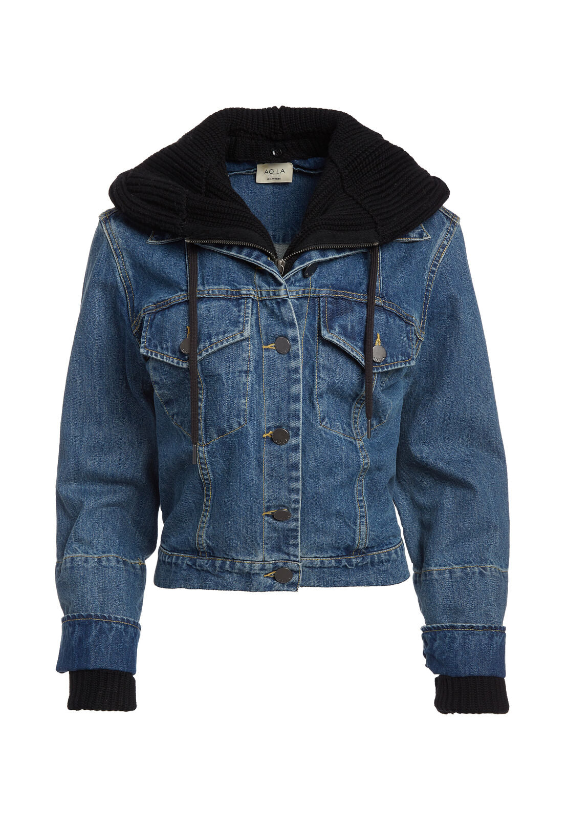 RUMOR HOODIE JEAN JACKET