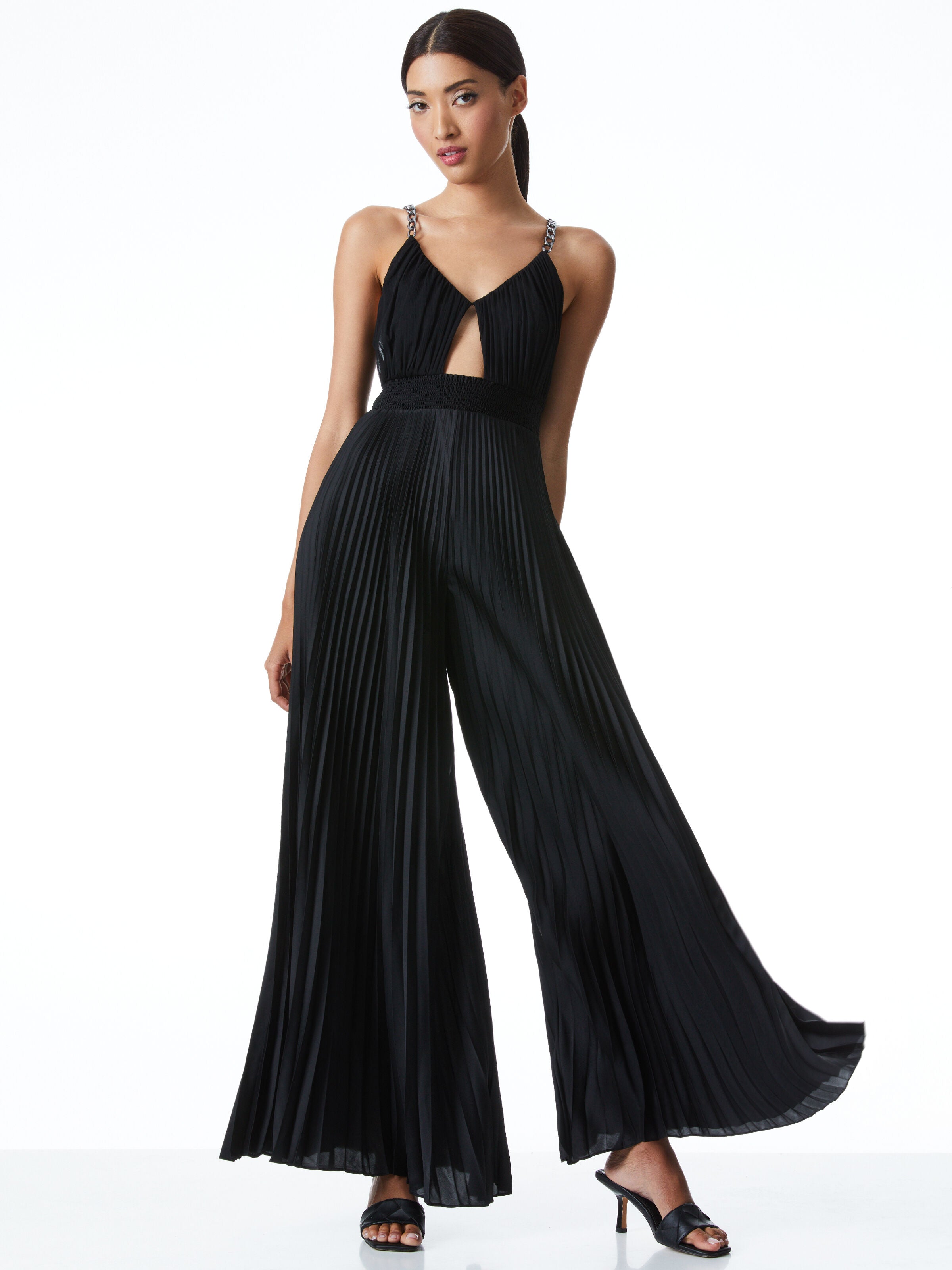 Combinaison pantalon GLORIA à bretelles chaînes