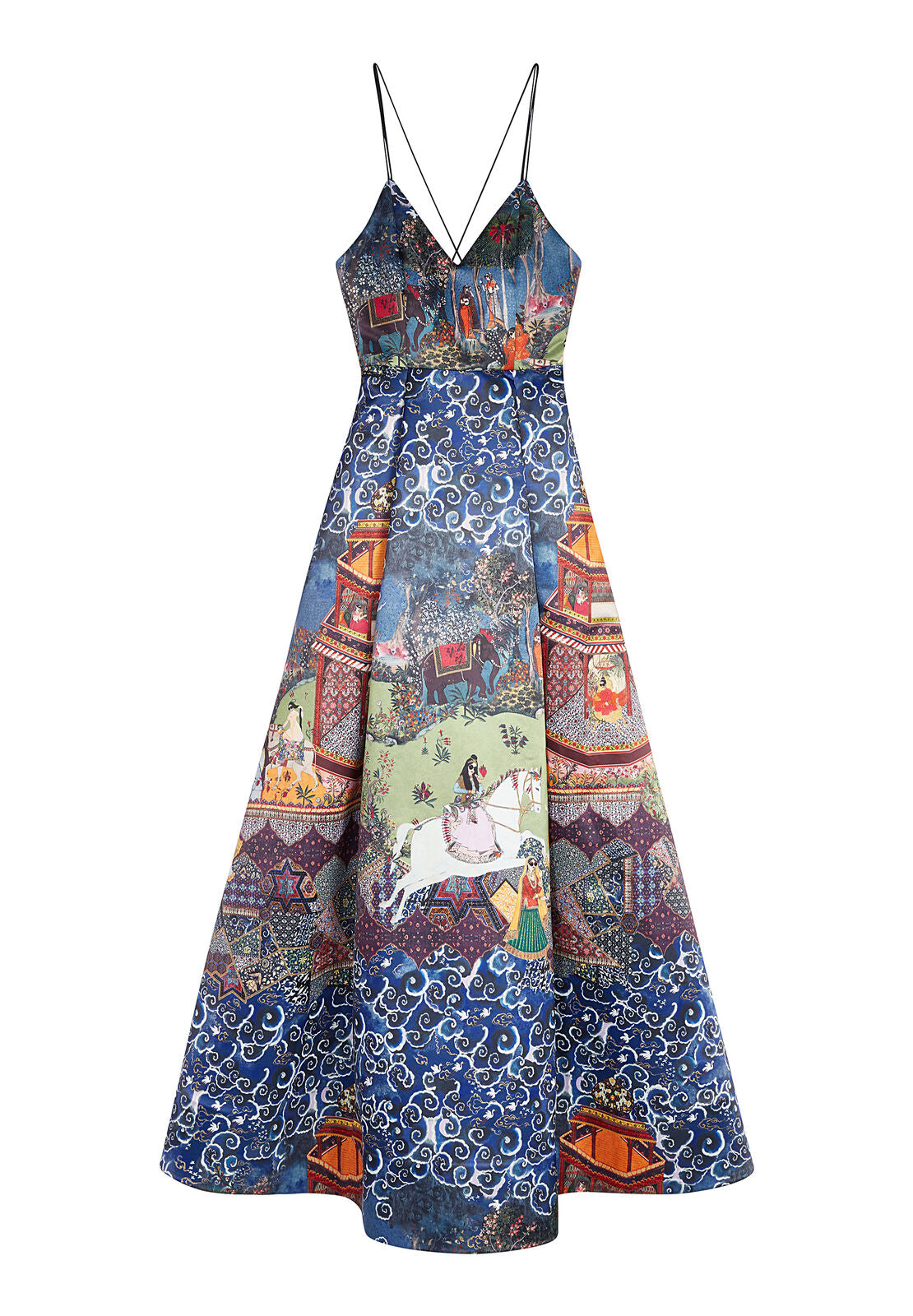 MARILLA V NK STRAPPY GOWN