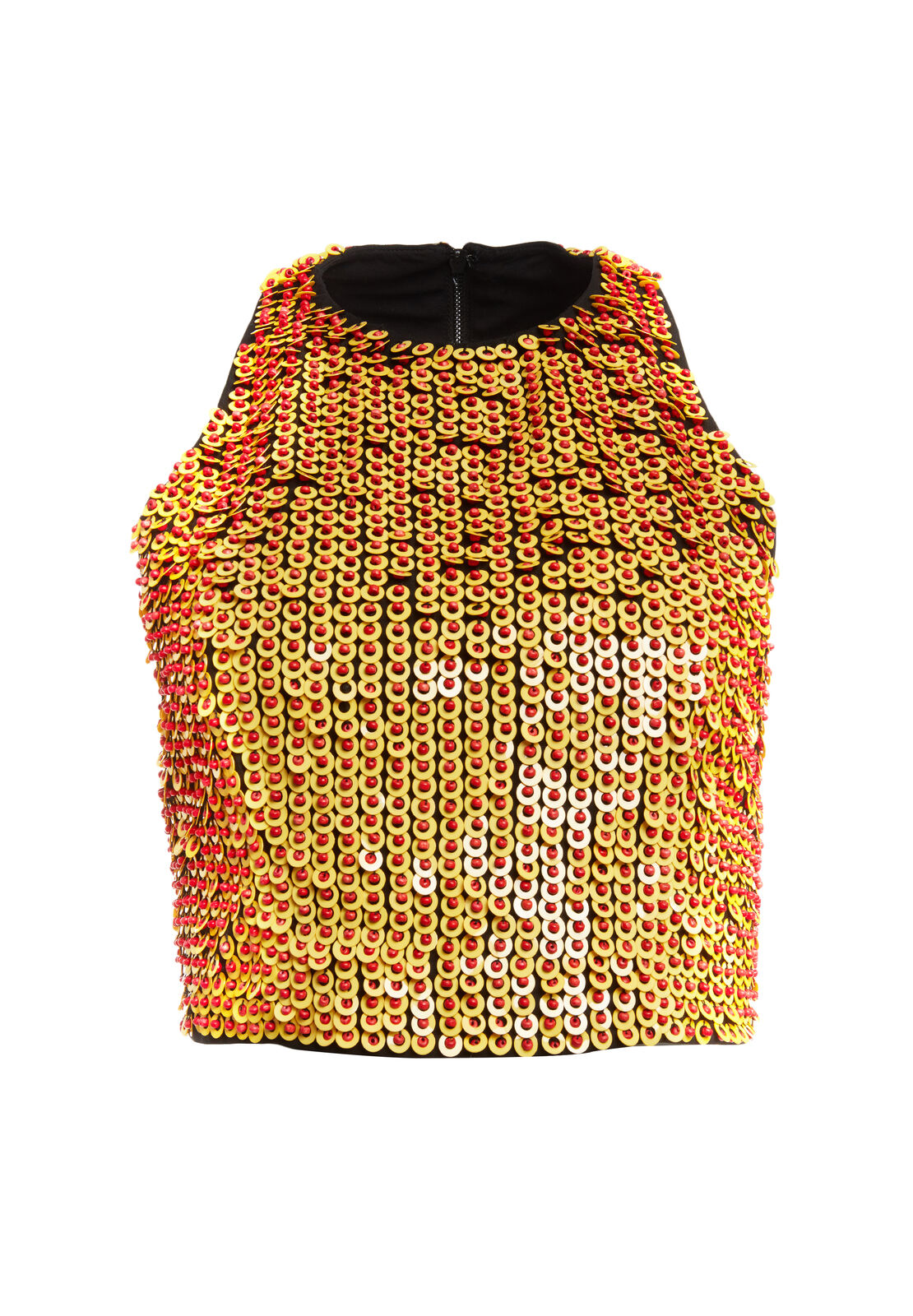 TRU EMB ANGLR RCRBK CROP TOP