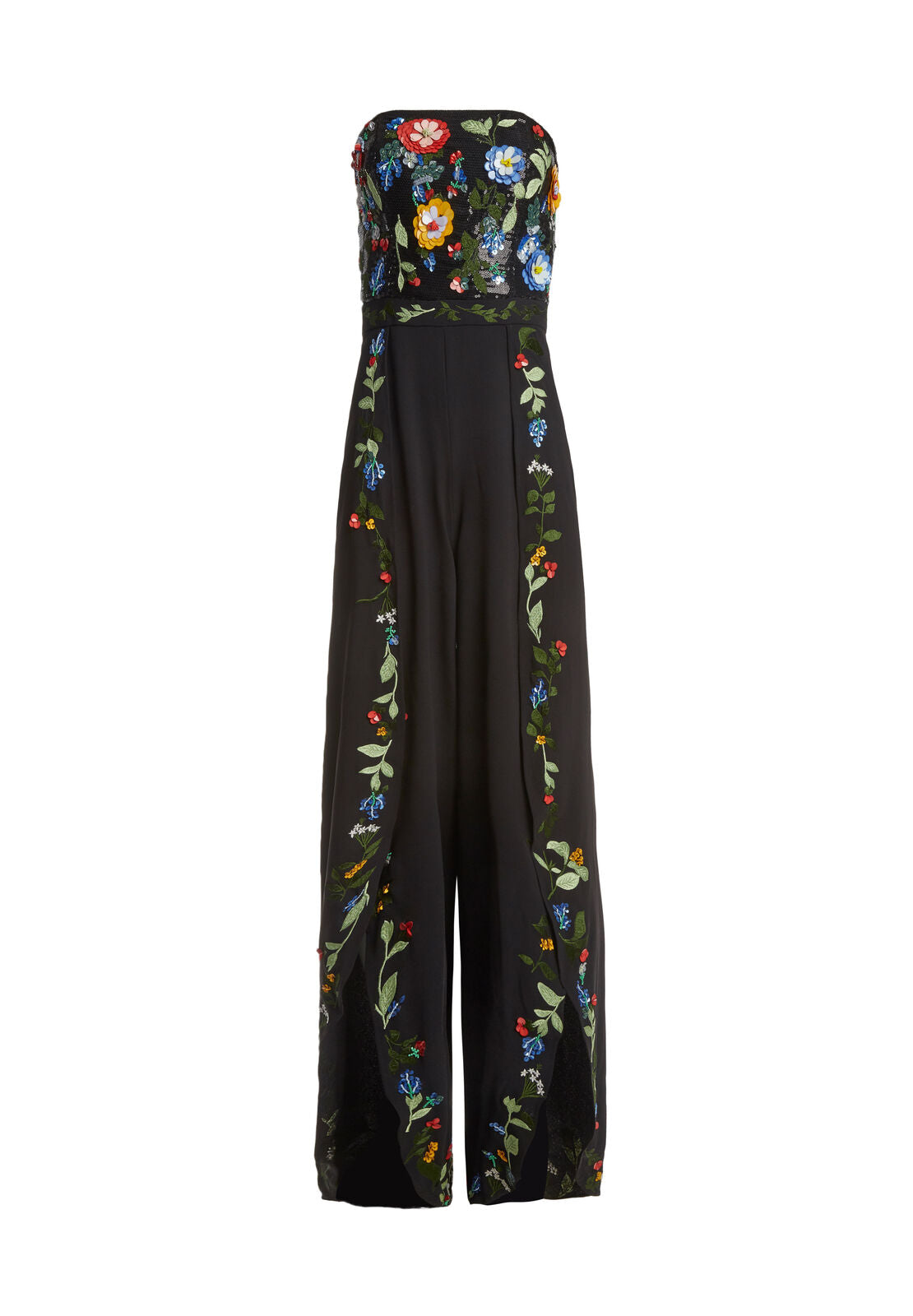 JERI EMBELL TULIP HEM JUMPSUIT