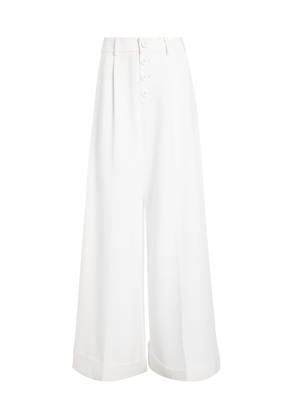 PANTALONI CON POLSINO A GAMBA LARGA TOMASA