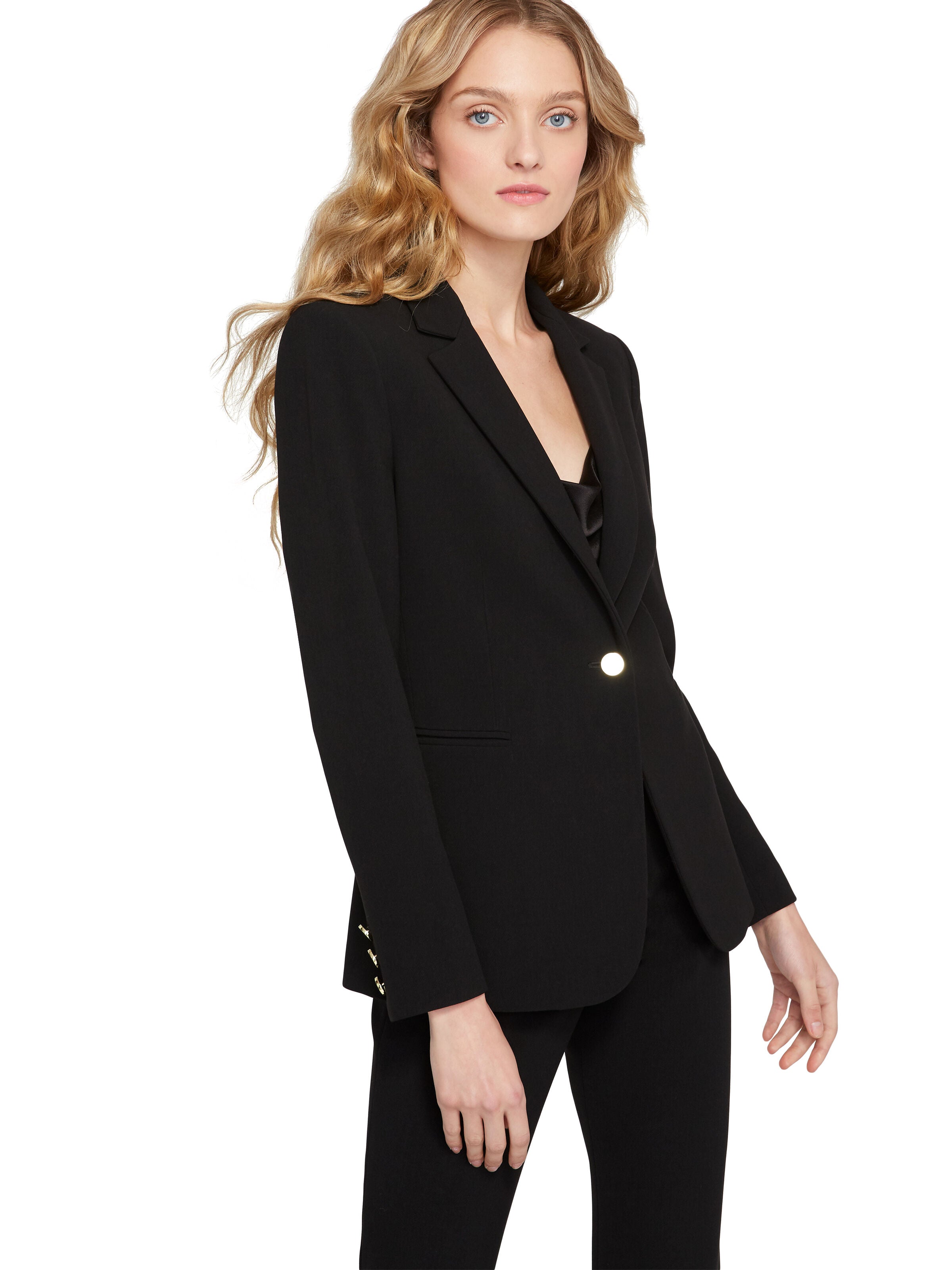 BRISTOL NOTCH COLLAR FITTED BLAZER