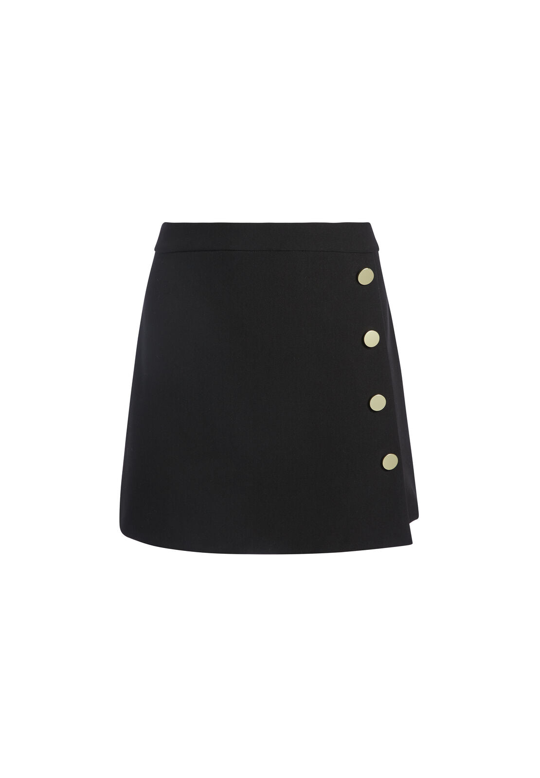 SHERILYN WRP FR SKORT CON BOTTONI