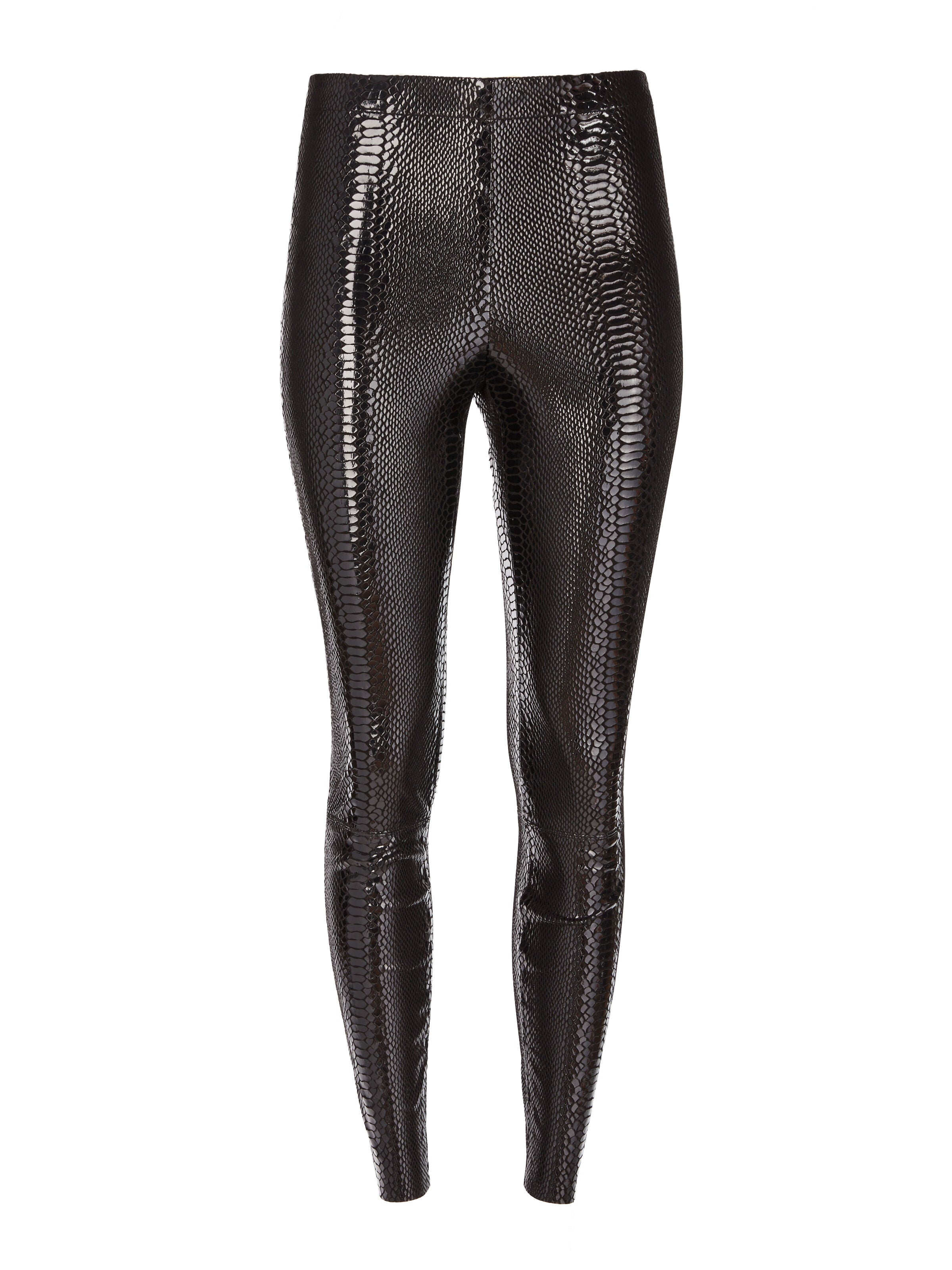 MADDOX SNAKE SKIN LEATHER LEGGING