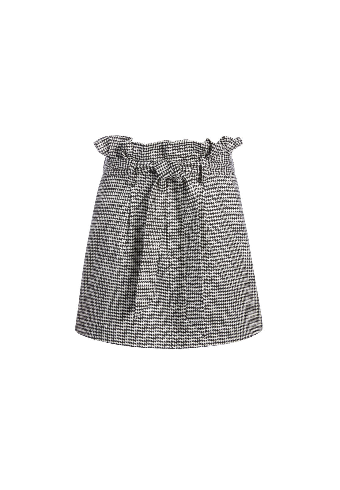 MINI-JUPE ZOYA PAPER BAG AVEC CEINTURE