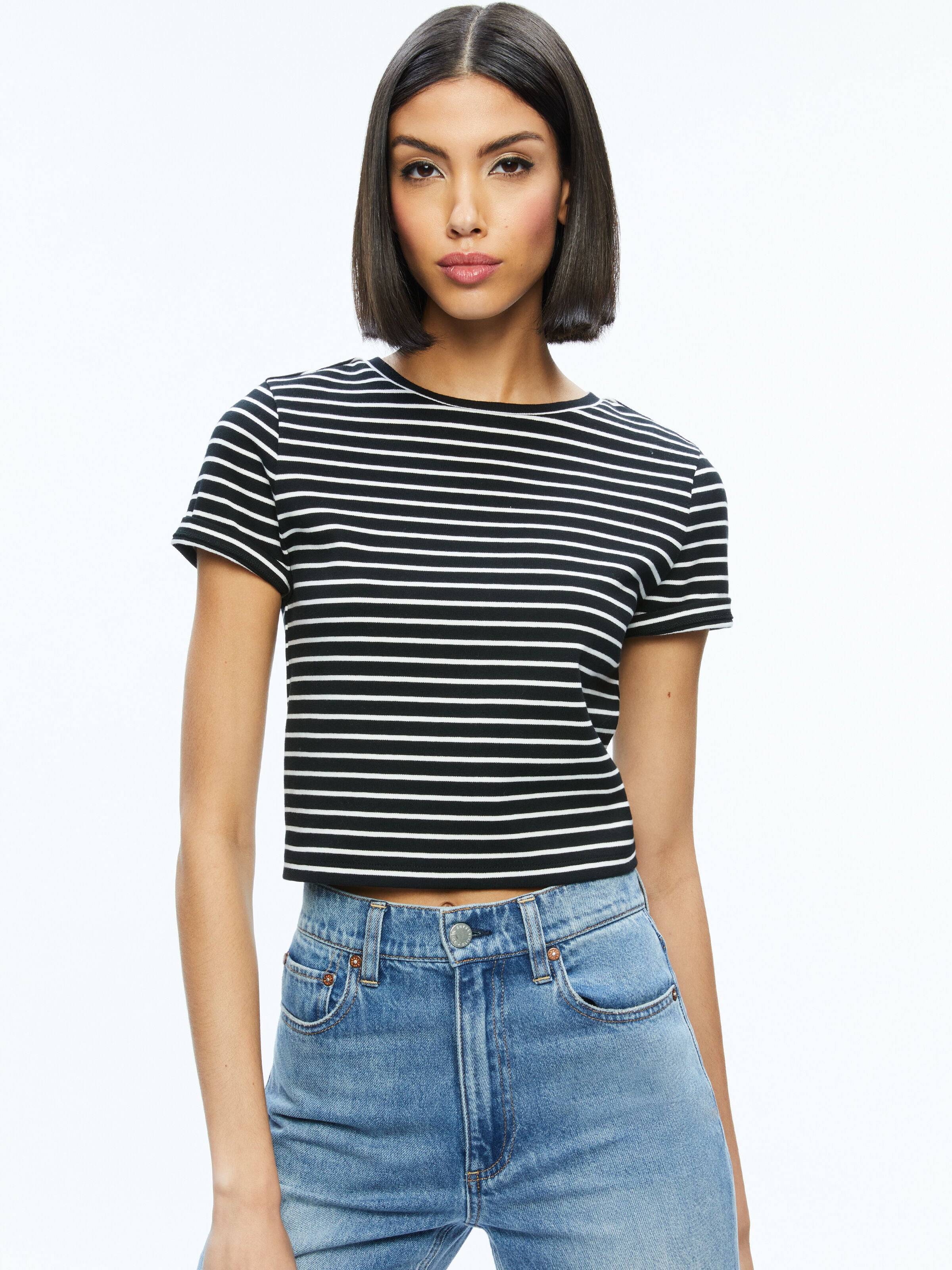 CINDY CROPPED TEE
