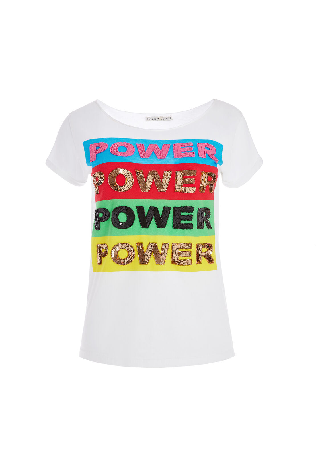 MIKEY EMBELLISHED TEE