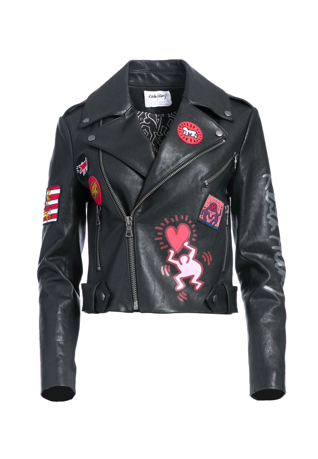 CODY LEATHER CROPPED MOTO JACKET