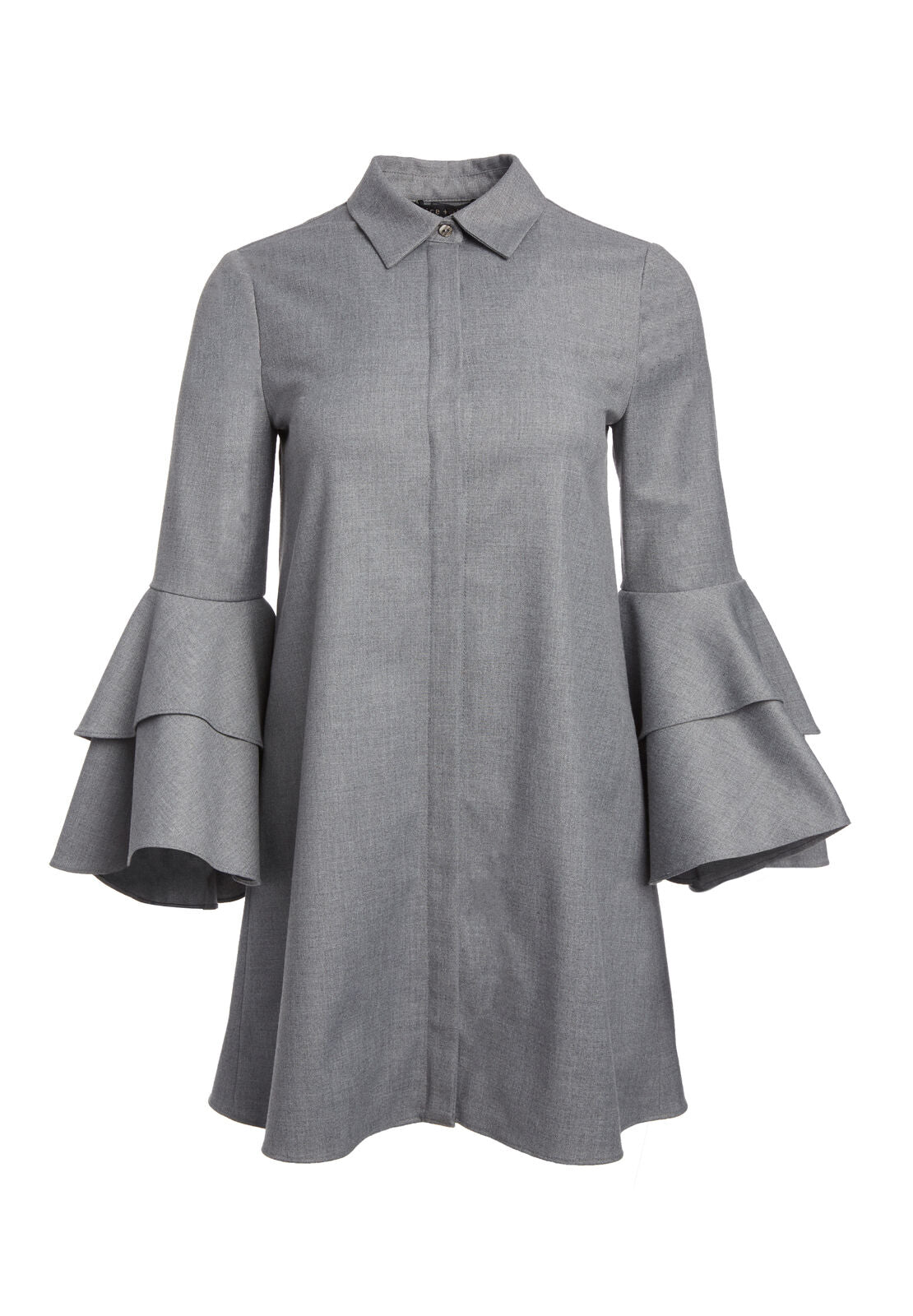 JEM CAMICIA DOPPIA TRUMPET MANICA CORTA VESTITO