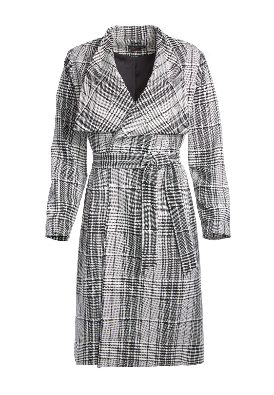 GINNY DRPD CLLR MIDI WRP COAT