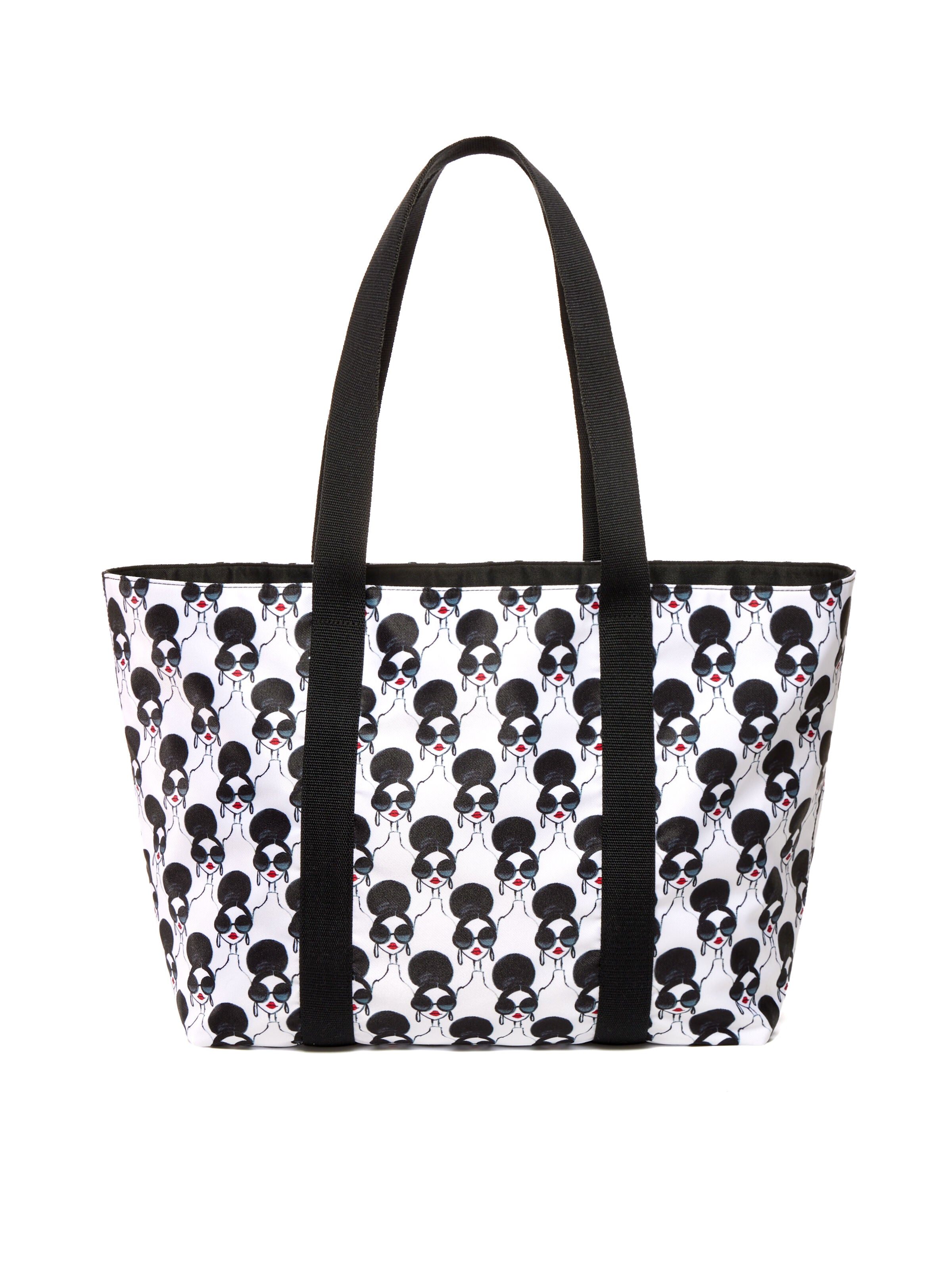 STACEFACE TOTE STAMPATA