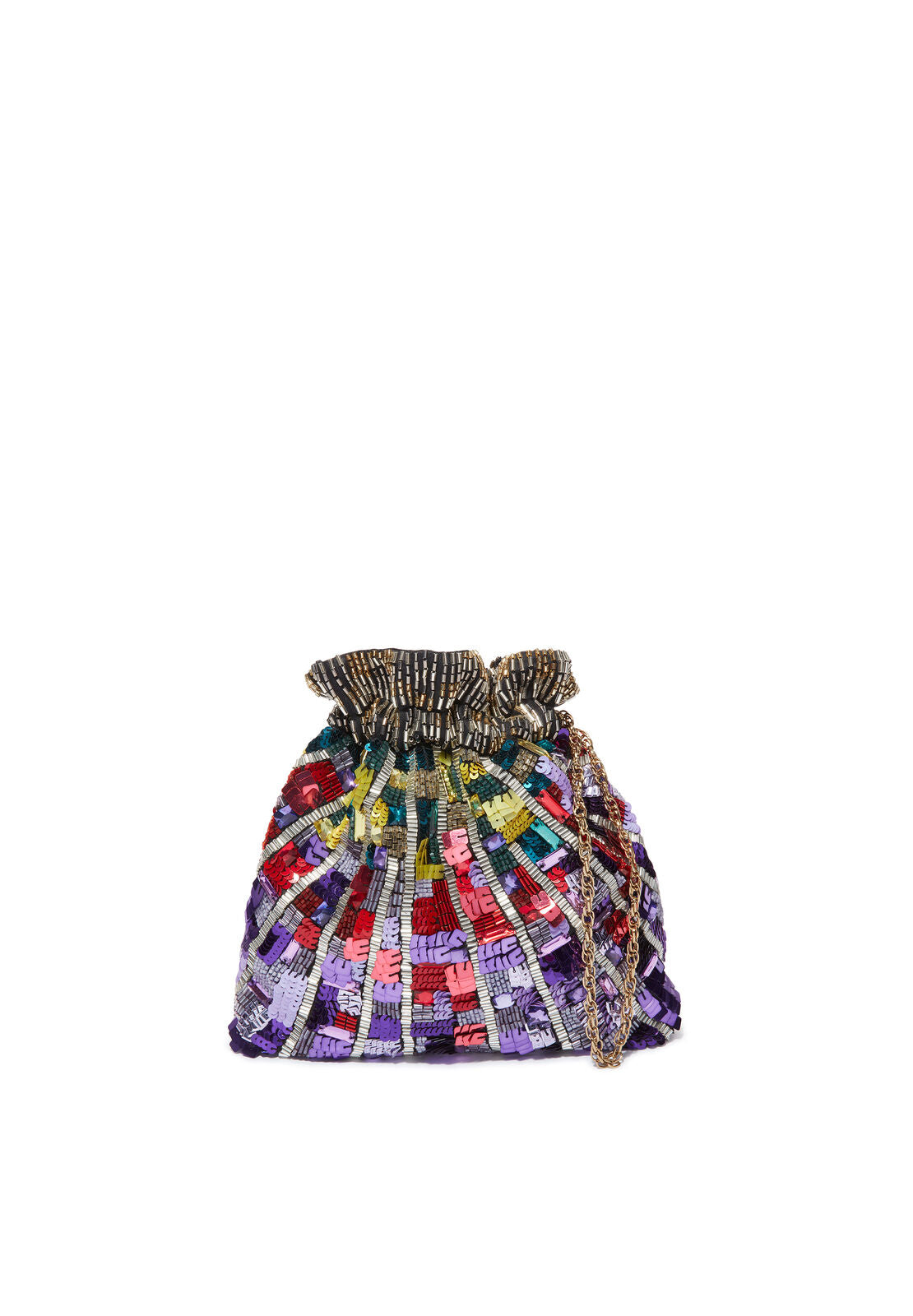 POCHETTE ODESSA EMBELL SUNBURST