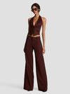 ERICA VEST-DARK CHOCOLATE-ALICE + OLIVIA