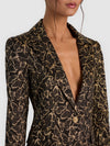 BLAZER SAHARIENNE A MANICHE LUNGHE CON CINTURA-ALICE + OLIVIA