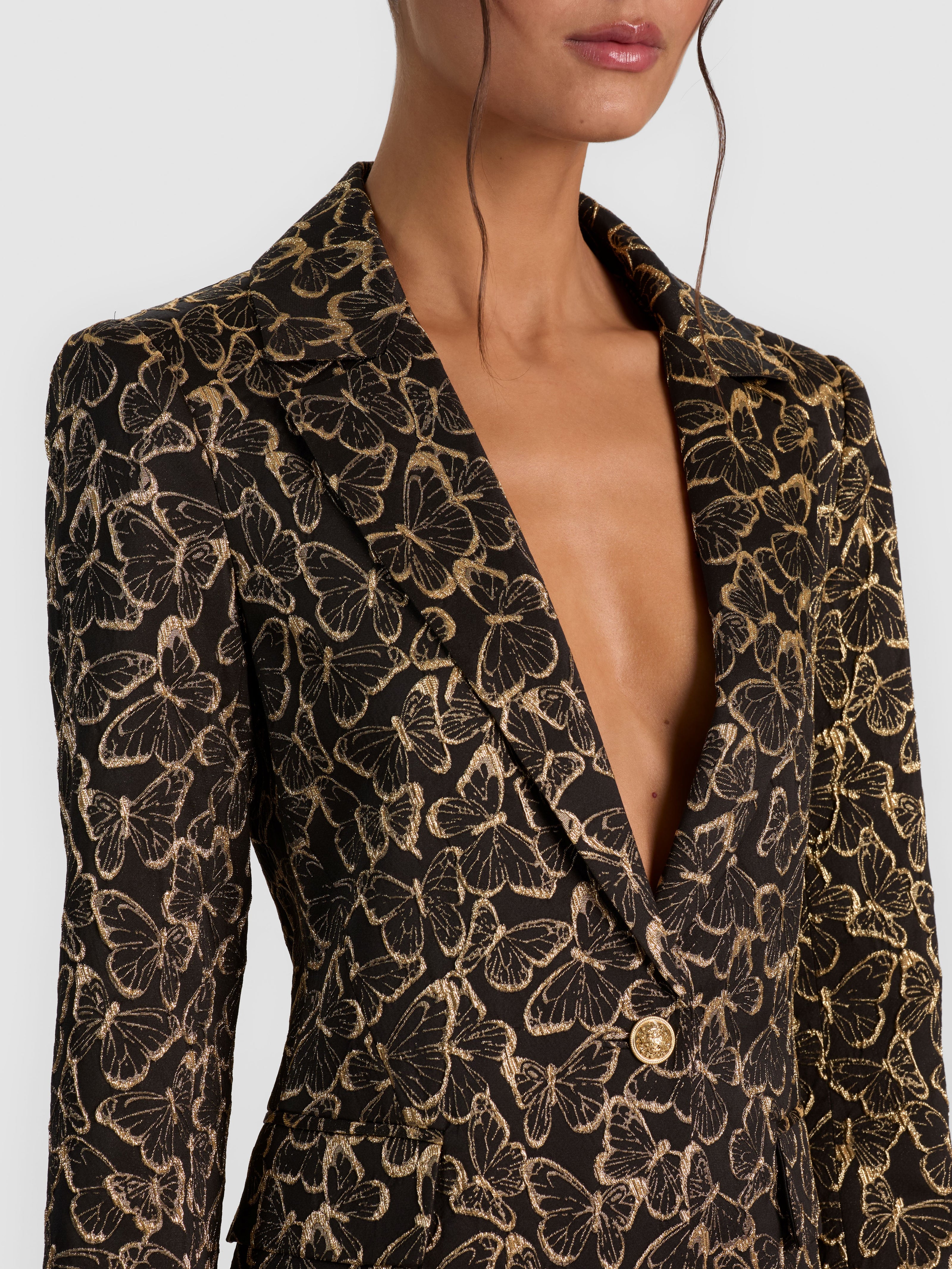BLAZER SAHARIENNE A MANICHE LUNGHE CON CINTURA-ALICE + OLIVIA