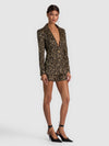 BLAZER SAHARIENNE A MANICHE LUNGHE CON CINTURA-ALICE + OLIVIA