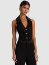 TESSA VEST WITH LAPEL-Black-ALICE + OLIVIA